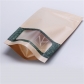 5 pcs Matt Printed Stand up Bulk Paper Bags Wholesale Resealable Food Packaging Bags with Window